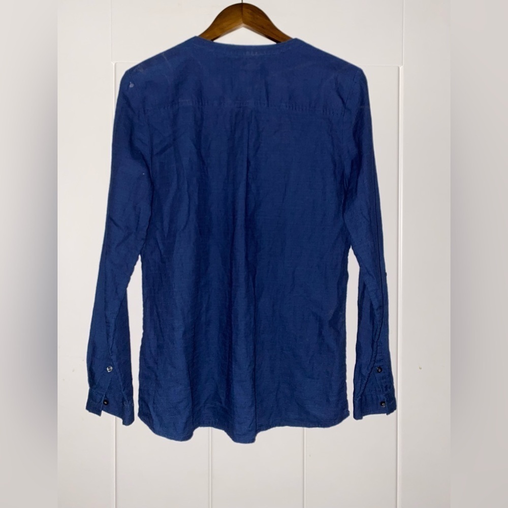 Pendleton Denim Cotton Shirt Cowgirl Country Outdoor Work Chore Women M - Picture 9 of 9
